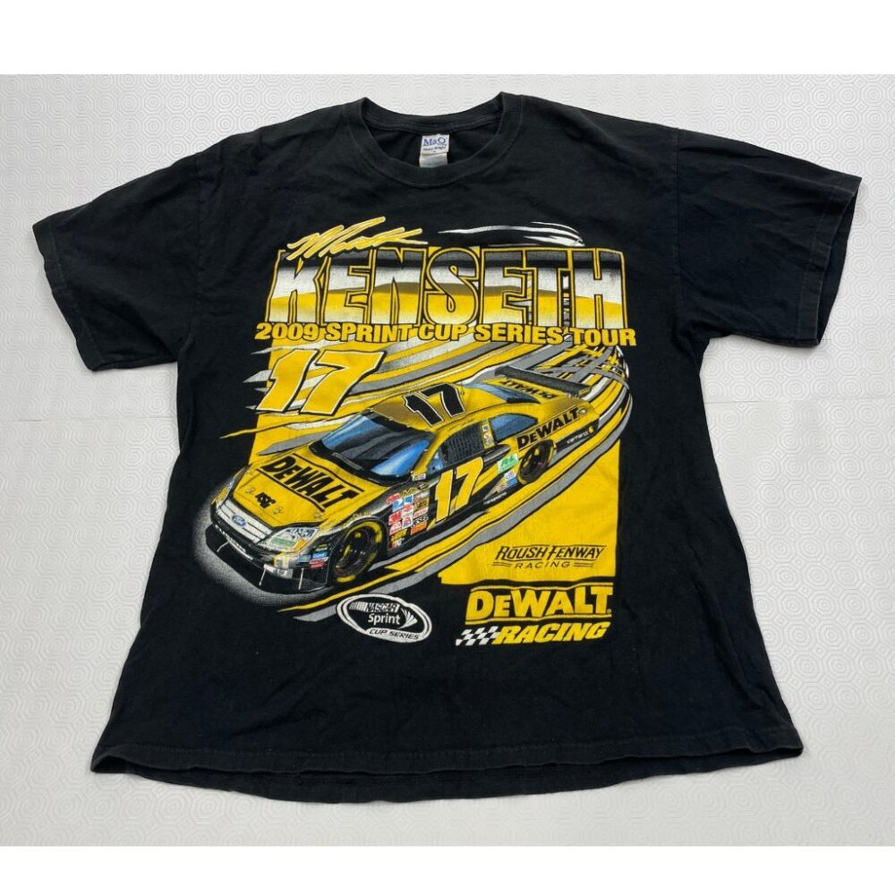 Matt Kenseth 2009 NASCAR Sprint Cup DeWalt Roush Fenway Racing T-shirt Men's L